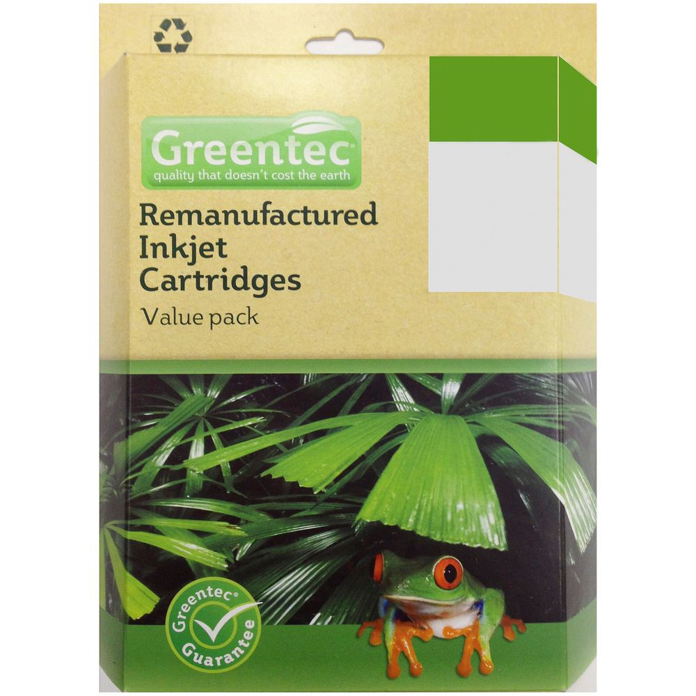 Greentec Epson 200XL Black and Colour 4 Ink Value Pack